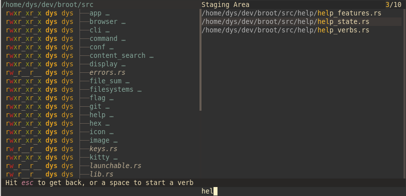 staging filter